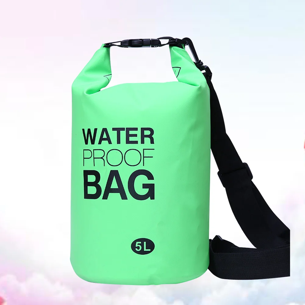 

5L Inflatable Bag 500D Waterproof PVC Gear Bags Outdoor Mesh Fabric Sports Buoy for Boating Kayaking Fishing Rafting Swimming Ca