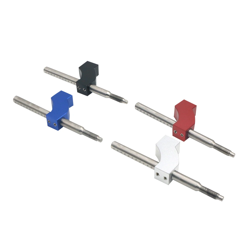 

Adjustable Aluminum Alloy Shift Knob Extension Manual Gear Shifter Lever Extend