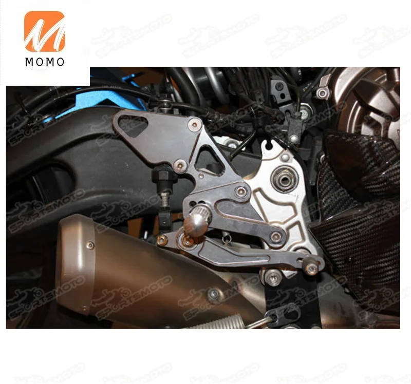 

Rear Set Aluminum Footrests Foot Pegs Pedals