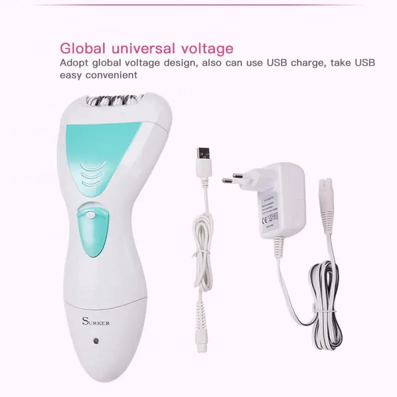 3в1 электрическая шлифовальная машинка для ног эпилятор бритва перезаряжаемая