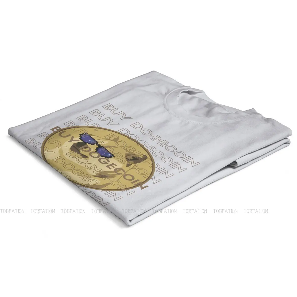 Купить повседневную футболку Dogecoin DOGE криптовалюты блокировка блоков уличная