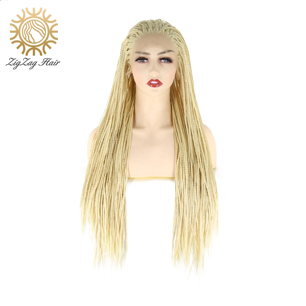 Парик BTWTRY светлый Плетеный для чернокожих женщин афроамериканский длинный парик