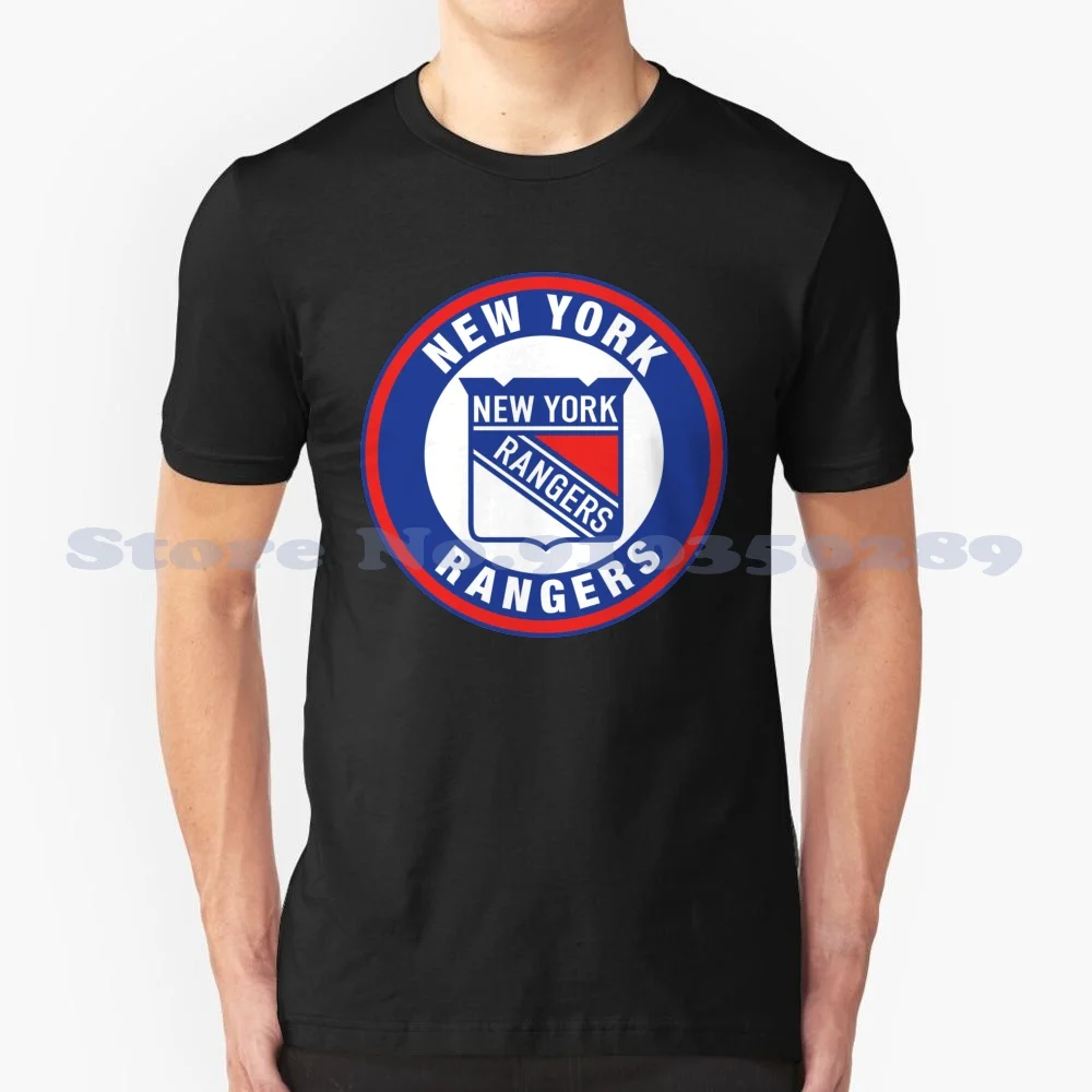 

Rangers-New Circle Custom Funny Hot Sale Tshirt York Ny Logo Ranger