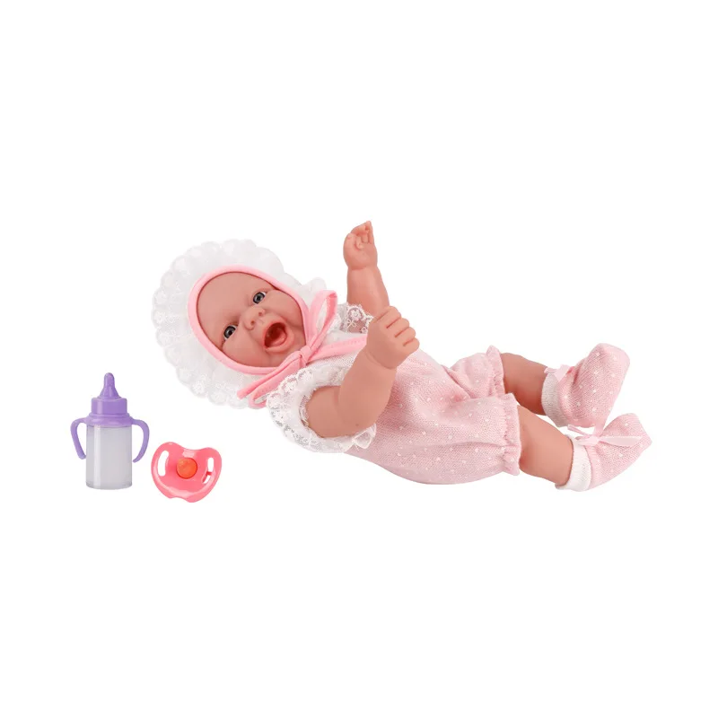 

13 Inch Cute Full Body Silicone Baby Dolls For Childern Realistic Newborn Bebe Reborn Toy Girls Lifelike Reborn Toddler Babies
