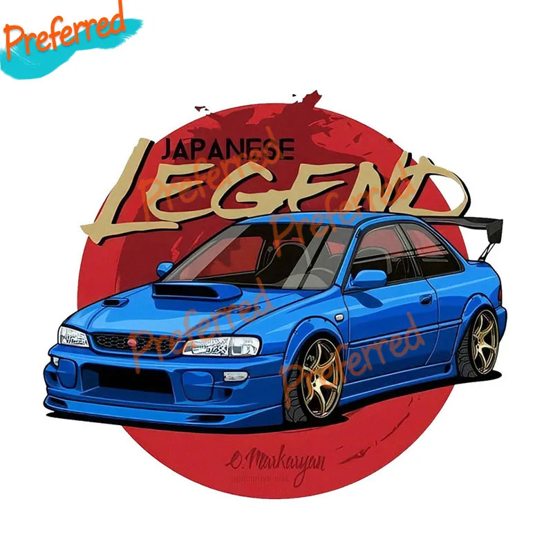 

Personality Impreza Funny Vinyl Sticker Car Bumper Decal Waterproof Car Styling Car Accessories for Subaru
