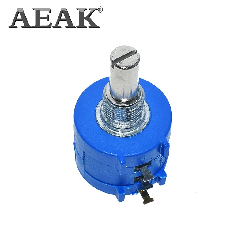 Aeak 3590S Потенциометр переменный резистор 500 1 K, 2K 5K 10K 20K 50K 100K ohm Multiturn потенциометр 3590 102 202 502 103