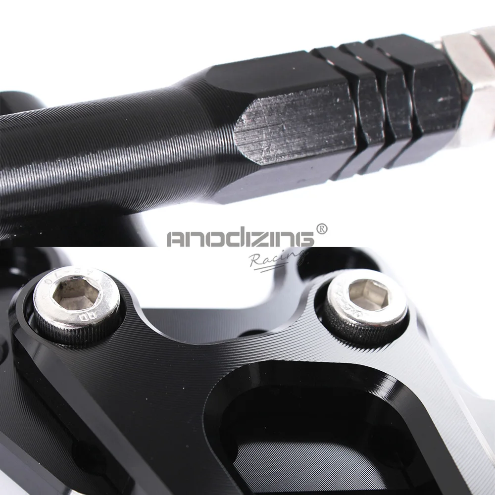 Регулируемые задние комплекты для мотоцикла с ЧПУ алюминиевые подножники Для