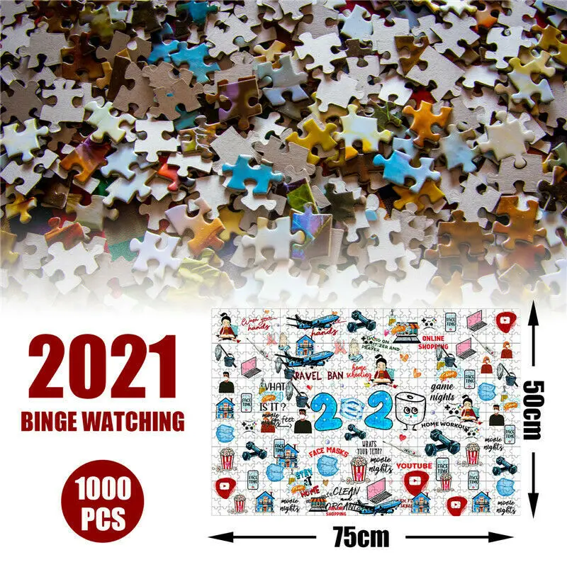 

1000 шт., 2021, памятная головоломка