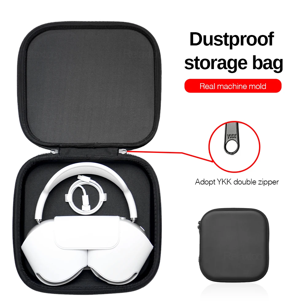 

Портативный Футляр для наушников AirPods Max, чехол для хранения наушников, водонепроницаемый защитный футляр для наушников