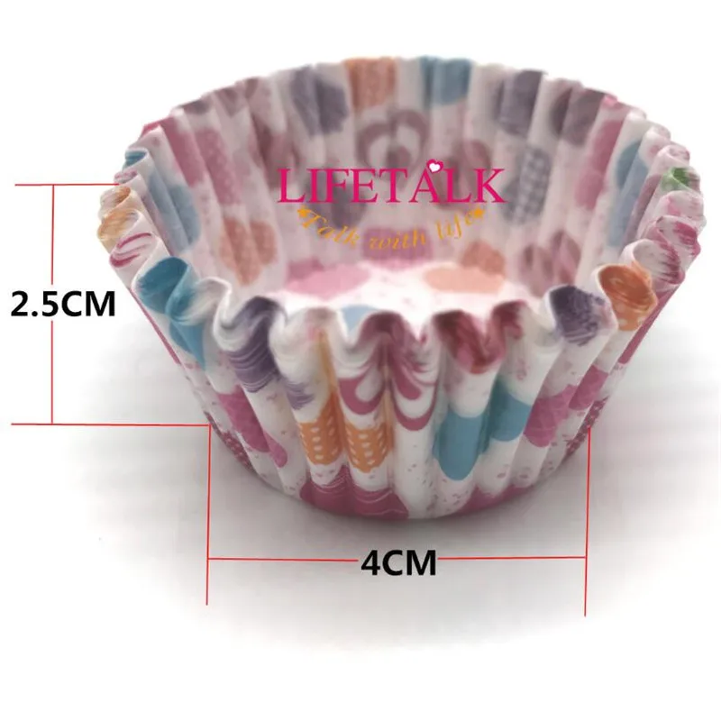 

Printed Cupcake Paper Cups Cupcake Liner Baking Muffin Cup Case Home Kitchen Cooking Supplies Cake Decorating Free shipping