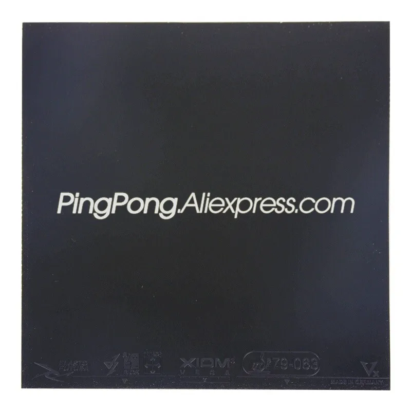 XIOM VEGA X TEN Table Tennis Rubber VEGA-X Original Ping Pong Sponge | Спорт и развлечения