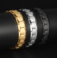 mens health bracelet germanium dominant germanium magnet 4 in 1 trendy bracelet for men