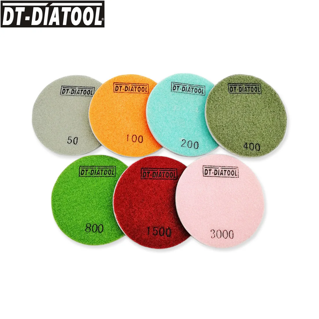 

Полировальные диски для бетона, DT-DIATOOL дюйма, 3 шт., диаметр 100 мм/4 дюйма