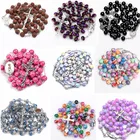 Новое женское ожерелье ручной работы, подвеска в виде креста, цепочки из стекла для христианских католических богородиц, бусины, ювелирные изделия, подарки для унисекс