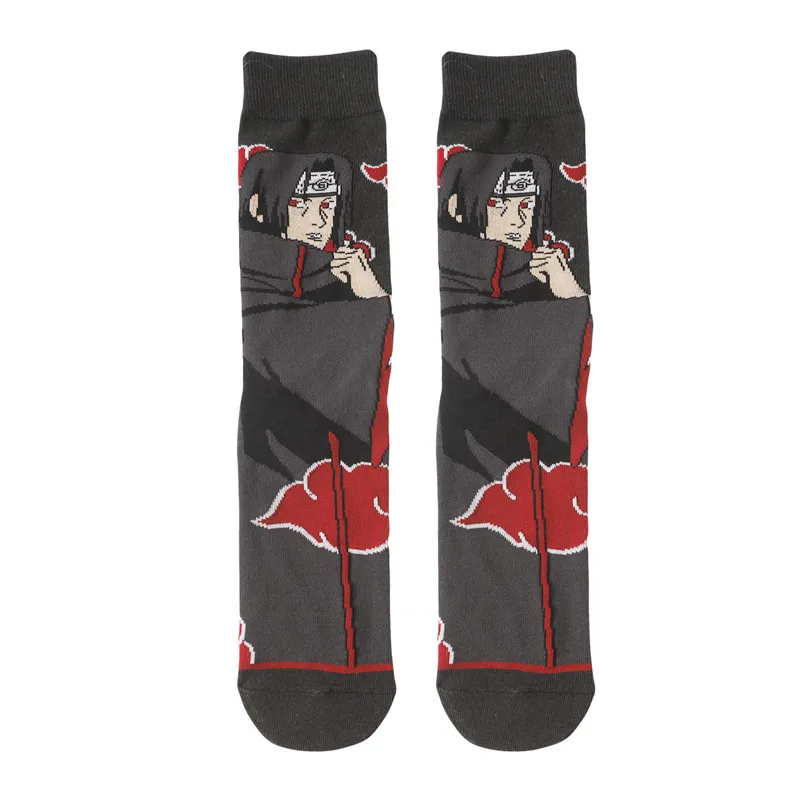 

C176 12Pair/lot Fashion Socks Man Women Personality Anime Socks Cartoon High Quality Long Sock