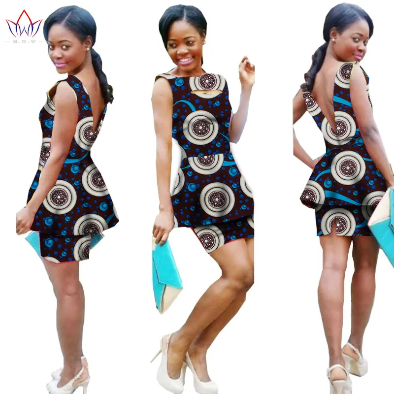 Африканское платье для женщин Bazin Riche африканская одежда комплект из 2 предметов