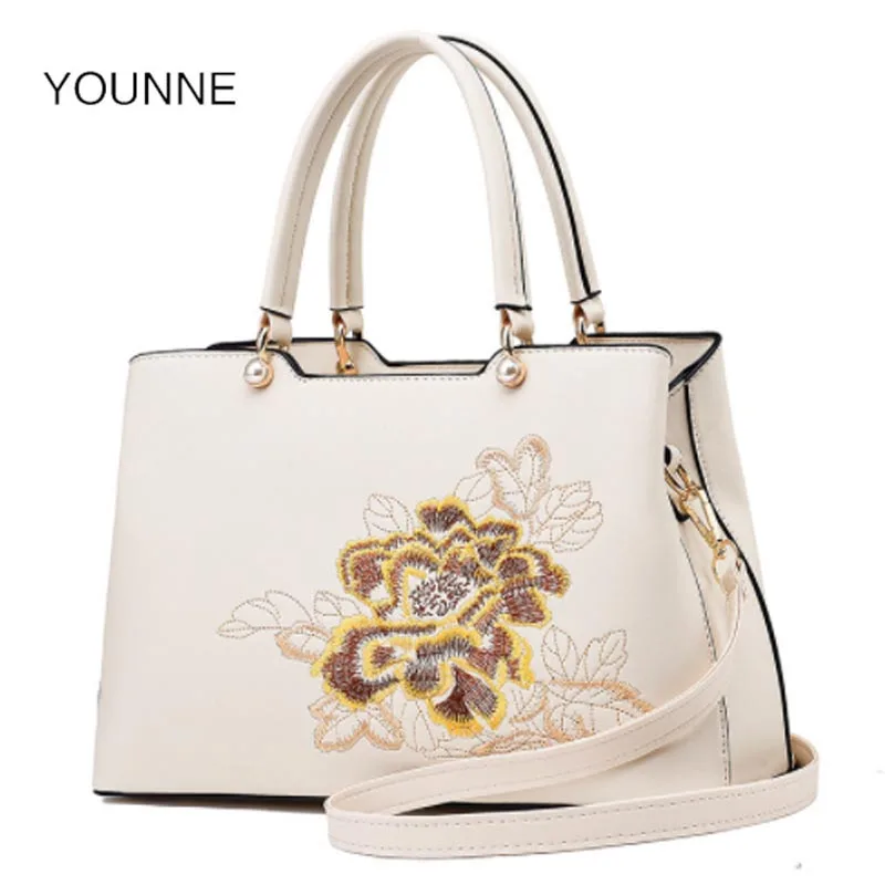 

Younne Bags for Women 2021 New Luxury Handbags Designer Handbags High Quality Fashion Embroidered Large-capacity Diagonal Bag