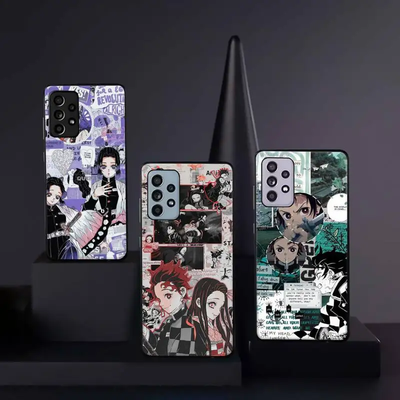 

Kimetsu No Yaiba Demon Slayer Phone Case For Samsung galaxy A S note 10 12 20 32 40 50 51 52 70 71 72 21 fe s ultra plus