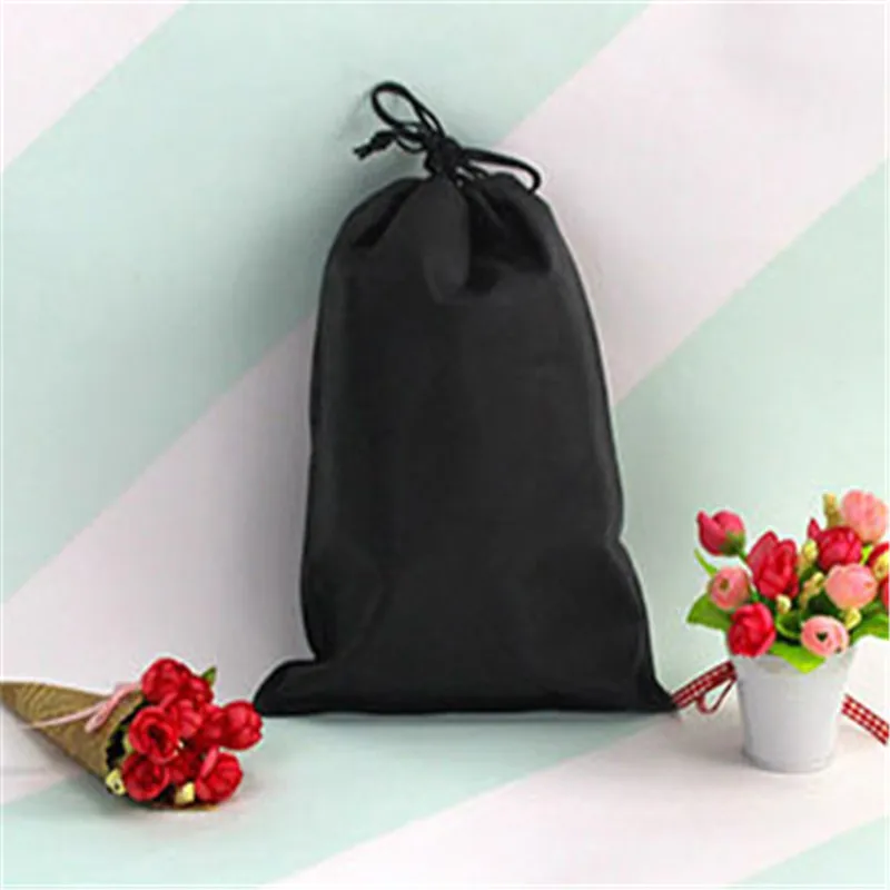 

Waterproof Package Shoe Pocket storage organize bag Non-woven fabric Draw pocket Drawstring Bags Toiletry Bag Case new