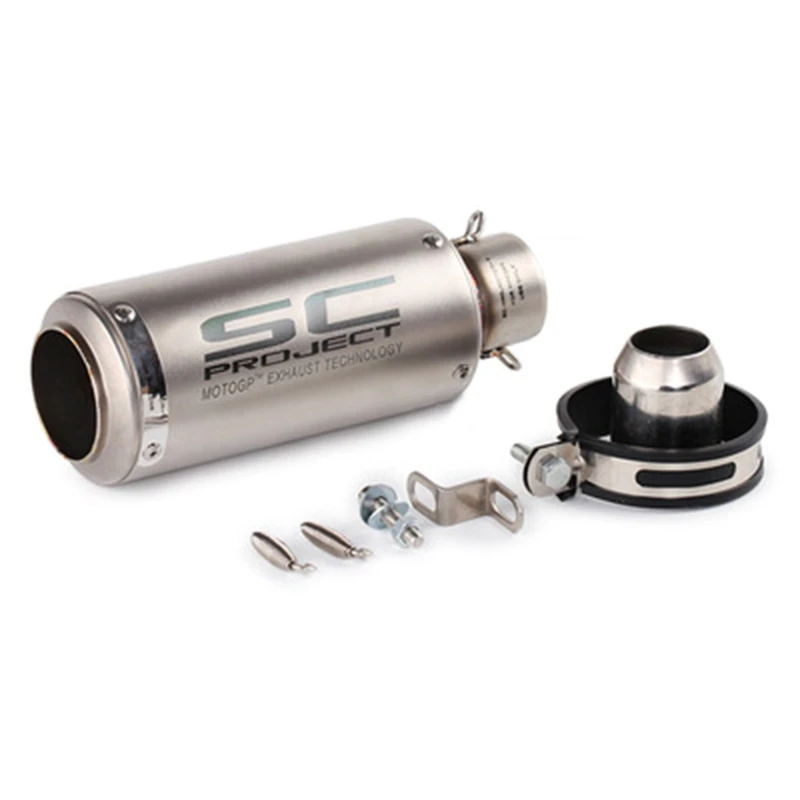 

51mm Motorcycle Pipe Exhaust Motorcycle Exhaust Pipe Muffler Exhaust Pipe