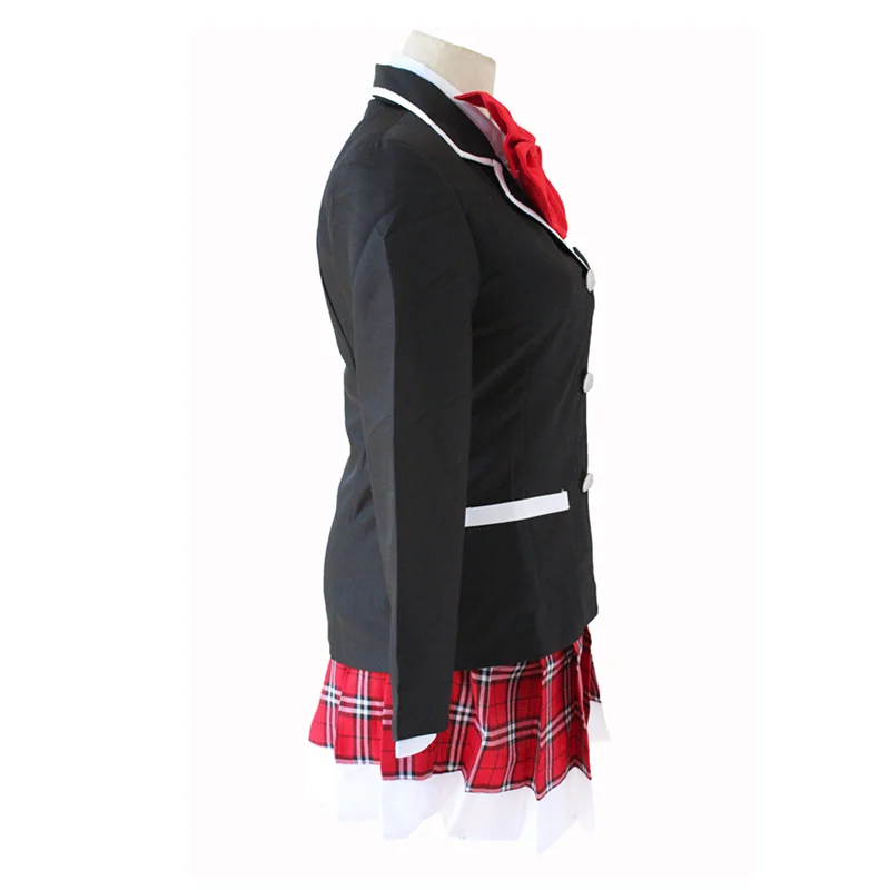 Аниме парик Love Chunibyo другая крутящаяся школьная униформа для девочек Rikka Takanashi