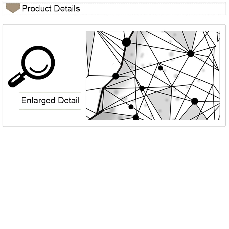 Черная наклейка на стену в виде Кита Минималистичная геометрическая фигура