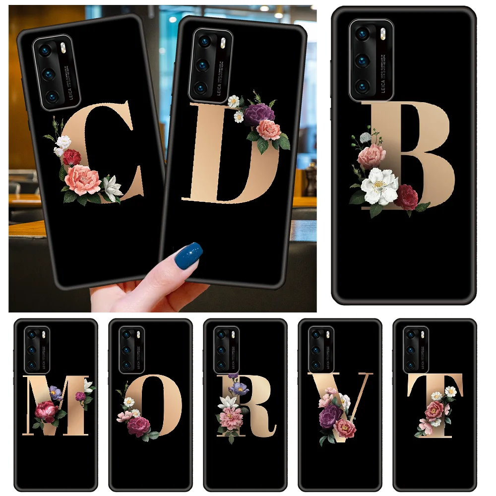 Чехол для телефона Huawei P40 P30 P10 P20 Lite P Smart Z Pro 2019 черный чехол Hoesjes 3D Prime мягкий с 26