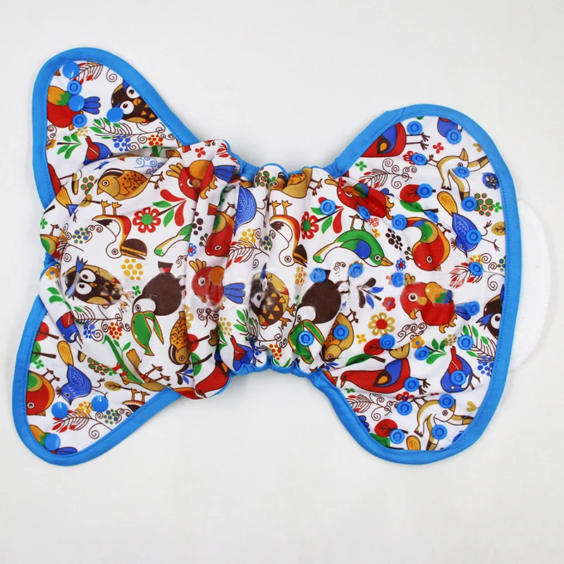 Детские подгузники с карманами моющиеся многоразовые одного размера без вставки