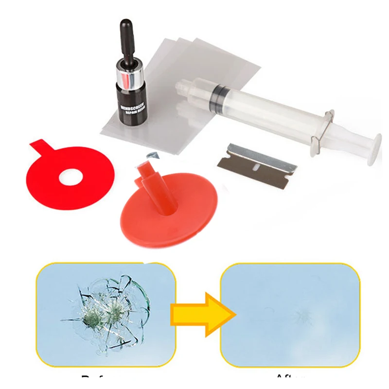 Наборы для Ремонта Лобового Стекла автомобиля инструменты восстановления