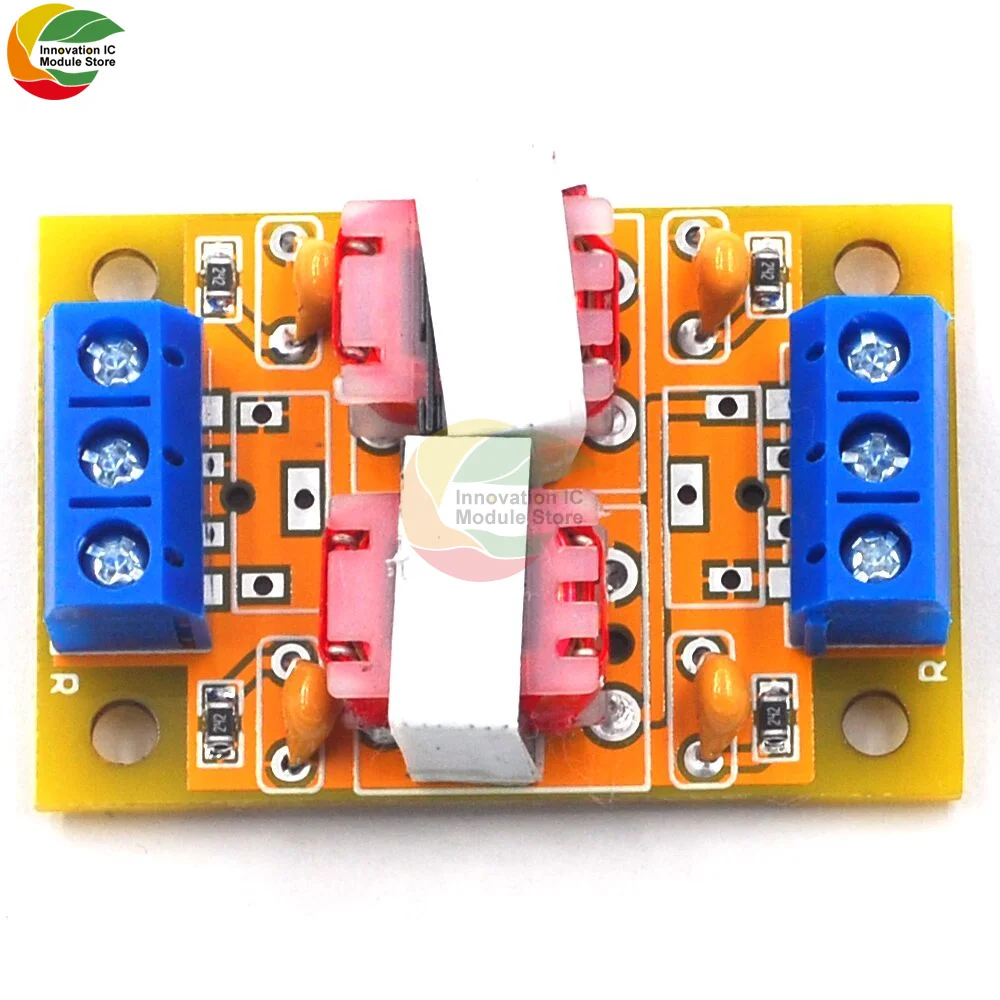 

Ziqqucu Stereo/Audio Isolator Vehicle Common Ground Suppression Interference Noise Isolation Module Transformer Coupler Board