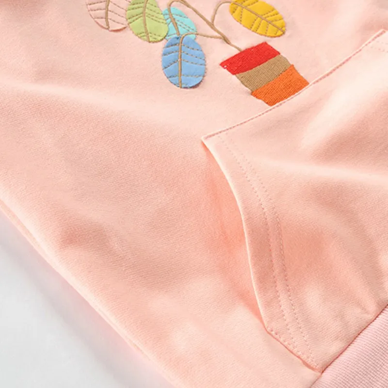 Детские толстовки для девочек новые модные повседневные стильные хлопковые