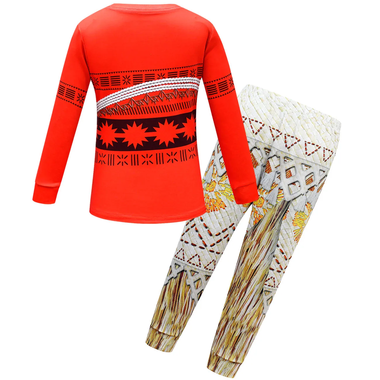 Костюм для косплевечерние Моана на Хэллоуин девочек детские костюмы костюм из