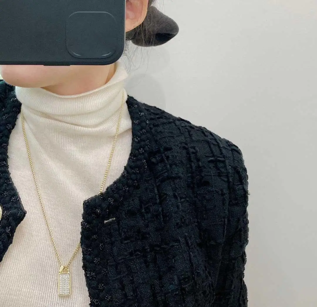 

Simple Enragving Dog Tag ID Card Pendant Choker Necklace for Men Women Stainless Steel Curb Cuban Link Chain Personalized