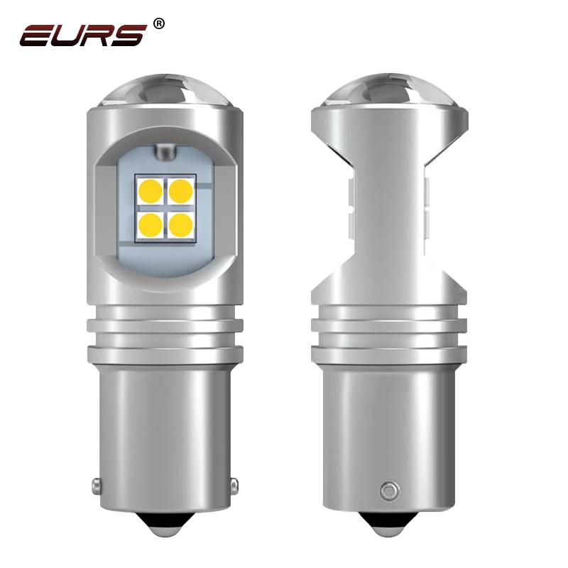 1 шт. 1156 BA15S P21W LED 1157 PY21W BAY15D LED canbus автомобильные фары T20 7440 7443 3030SMD автомобильные задние стосветильник лампа заднего хода 12В 24В