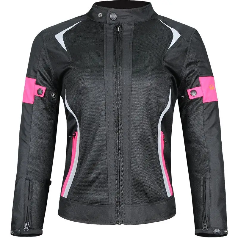 

Женская куртка летняя дышащая сетчатая куртка мотоцикл Мотокросс Гонки Защитная Экипировка ветрозащитная одежда для верховой езды