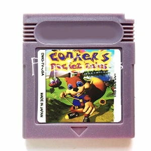 Картридж для 16-битной игровой консоли ENG tra DEU Conker's Pocket Tales с серой оболочкой на