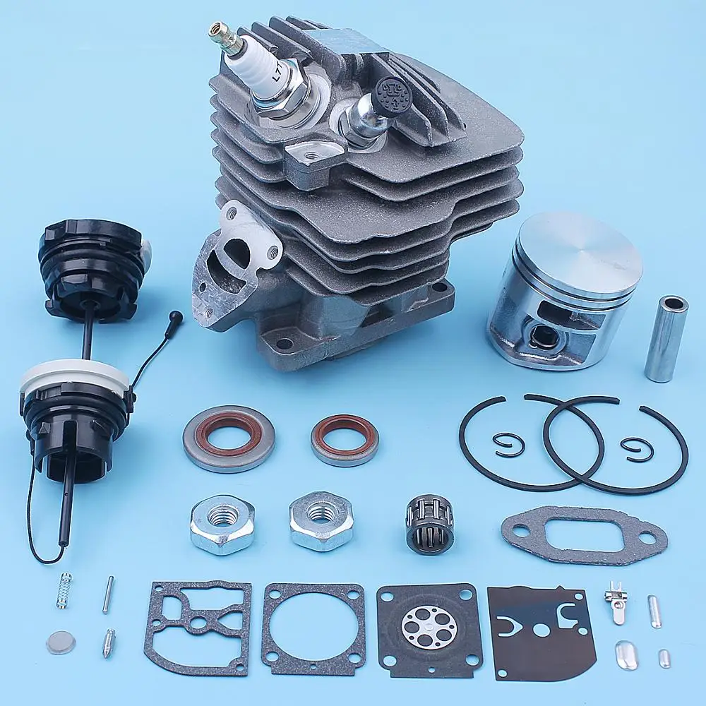 

Cylinder Piston Oil Seal Carb Kit For Stihl MS261 MS 261 MS261C Chainsaw 44.7mm 1141 020 1200 Gas Cap Replacement Spare Part