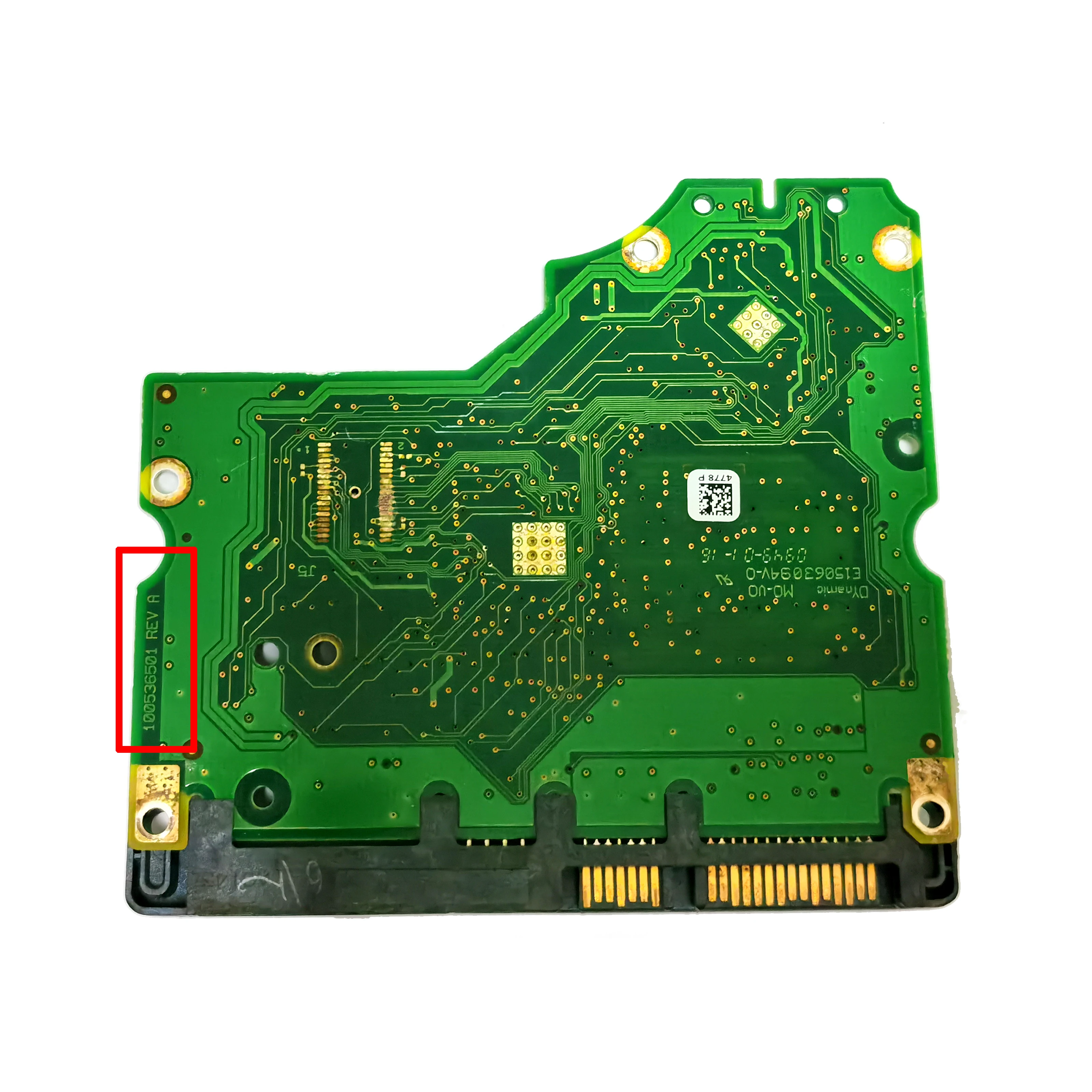 100% Оригинальные запчасти для жестких дисков PCB Логическая плата печатная 100536501
