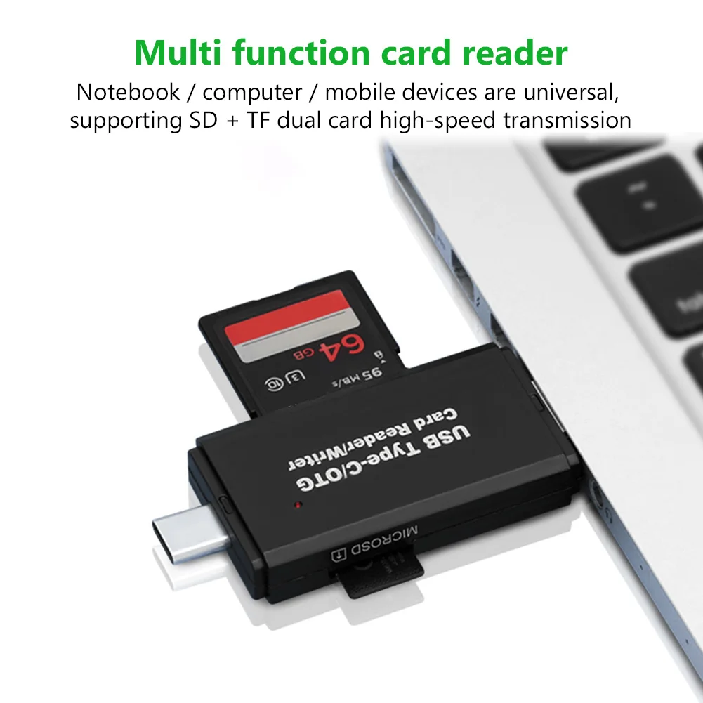 SD 3 0 кардридер USB в 1 2 TF/Mirco флэш накопитель смарт Type C OTG адаптер|USB-хабы| |