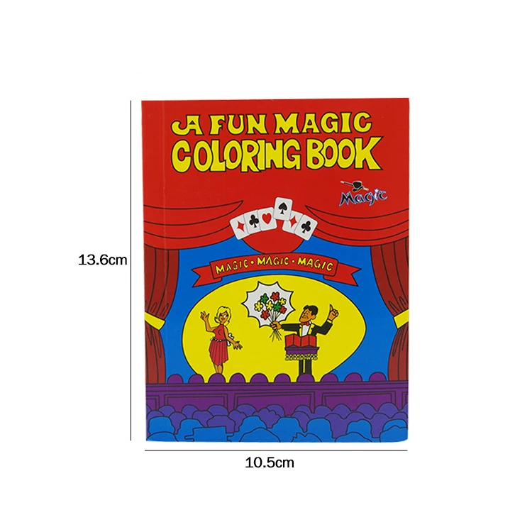 Волшебная книжка раскраска волшебные карты для фокусов лучшие детей книга