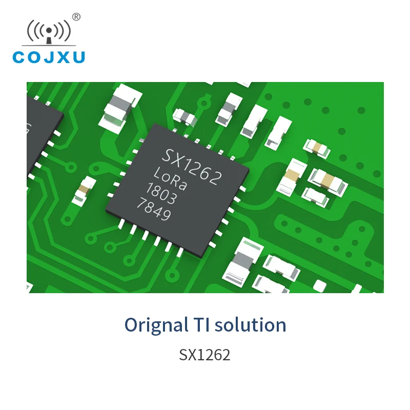 2PCS SX1262 Lora RF Module 868Mhz 915MHz 22dBm 5km Long Range Cojxu E22-900T22D-V2.0  5V UART GPIO ISM Band RSSSI Transceiver