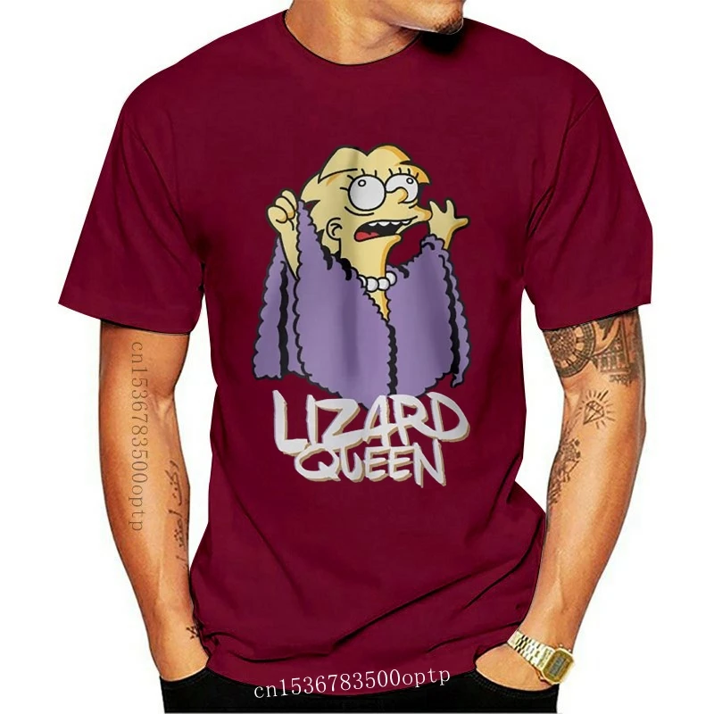 

New Men T shirt Personalized I AM THE LIZARD QUEEN! For Man O-Neck funny t-shirt novelty tshirt women