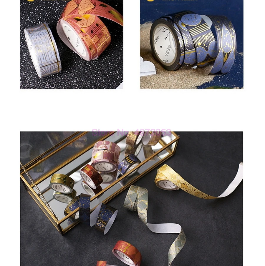 200 шт. декоративная лента из рисовой бумаги Арабские ночи | Канцтовары для офиса и