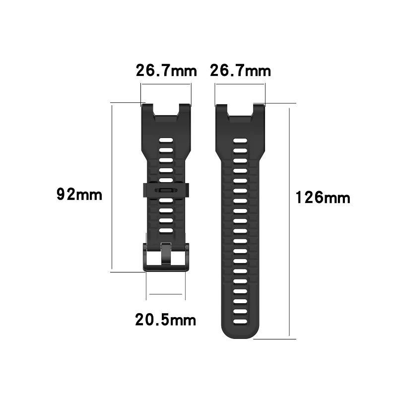 

Silicone Strap Wristband Strap Watch Band For -amazfit Pro Smart Wristband