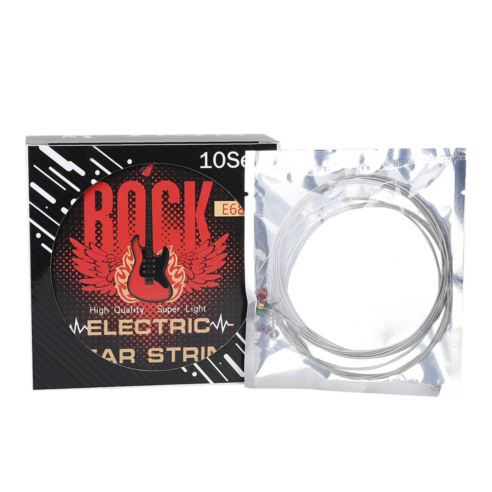

10 комплектов Электрический струны для акустической гитары Никель покрытием гитарные струны 1-6r для Аксессуары для гитары