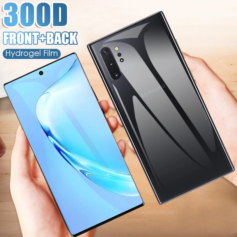 Мягкая Гидрогелевая ТПУ пленка для samsung Galaxy S20 S10 S8 S9 Plus Защитная экрана Note 10 9 8 5G не