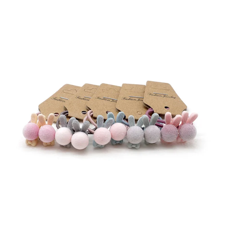 Уникальные эластичные ленты для волос с кроликом и бантиками в виде короны