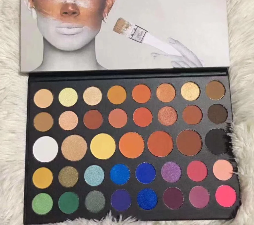 Профессиональные Тени для век Morph James Charls Pallete 35/39 палитра теней Блеск Макияж