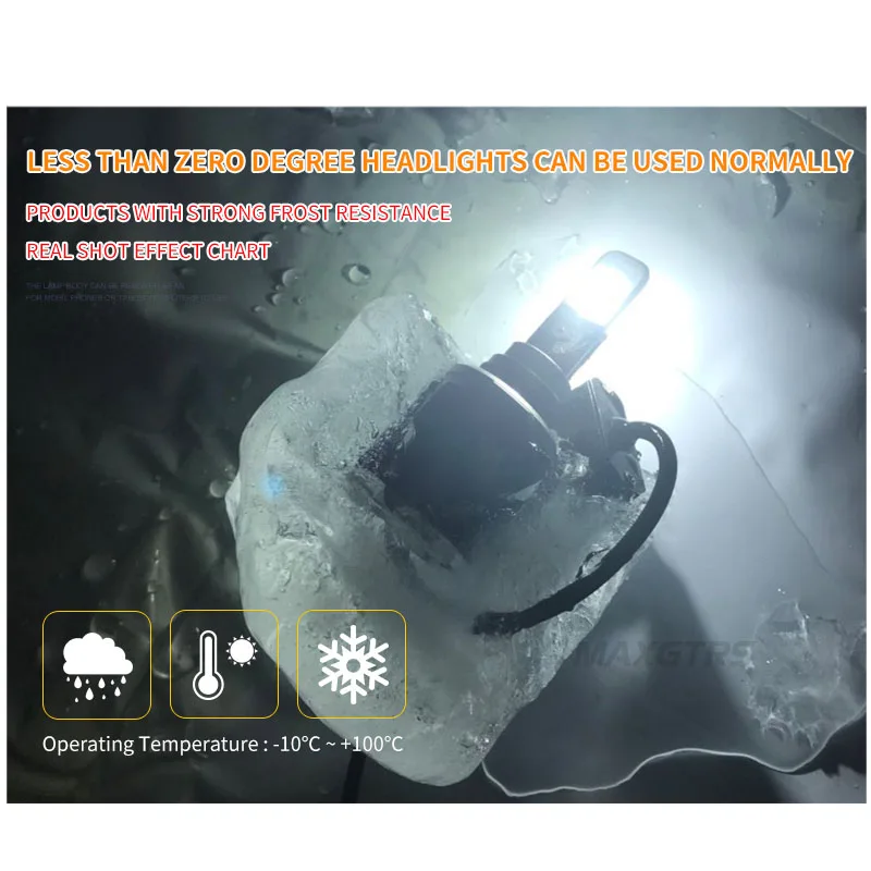 2x H7 H4 LED H8/H11 HB3/9005 HB4/9006 H1 9012 D1 D2 D3 D4 Автомобильные светодиодные фары 120 Вт 12000lm