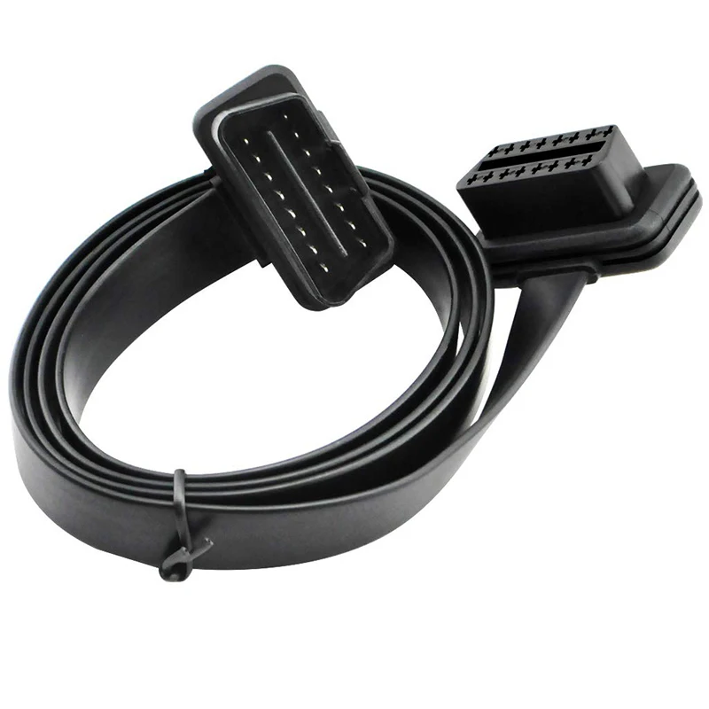 Универсальный автомобильный диагностический удлинитель OBDII кабель переходник 16